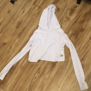 Forever 21 knit top white size M